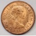 NEW ZEALAND 1964 . ONE 1 PENNY . ERROR . PRESSED CENTRE